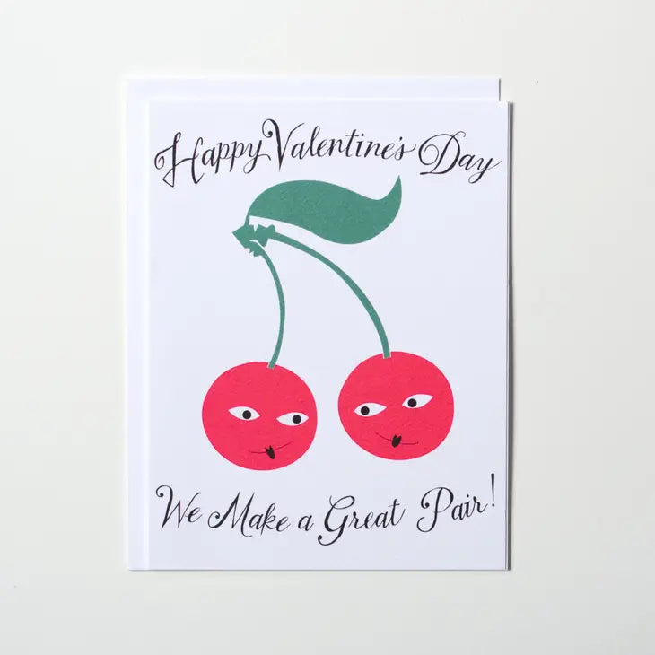 Cherries 'Great Pair' Valentine