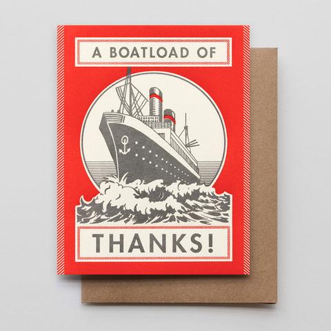 Boatload of Thanks