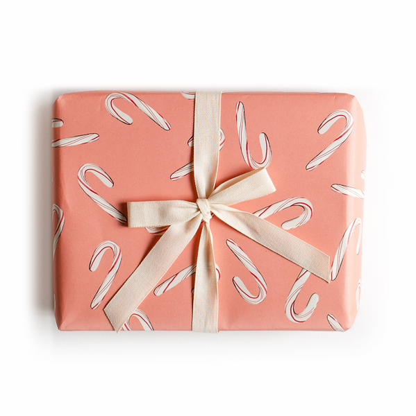 Candy Cane Gift Wrap