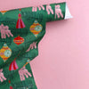 Christmas Poodle Wrap Sheet
