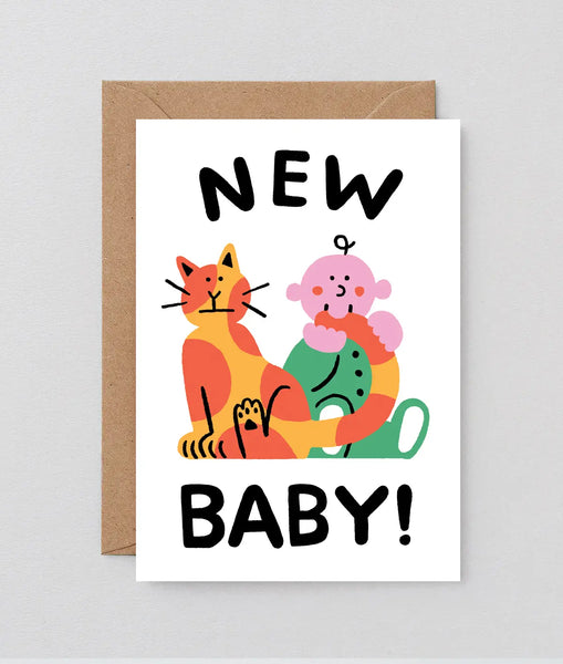 Baby and Cat