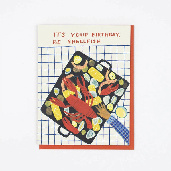 Clambake Birthday Card