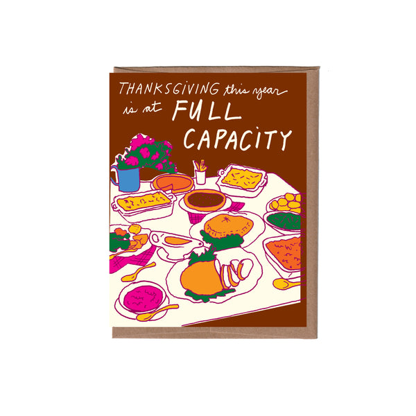 Full Capacity Thanksgiving