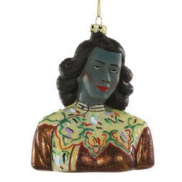 Mid Century Modern Girl Ornament