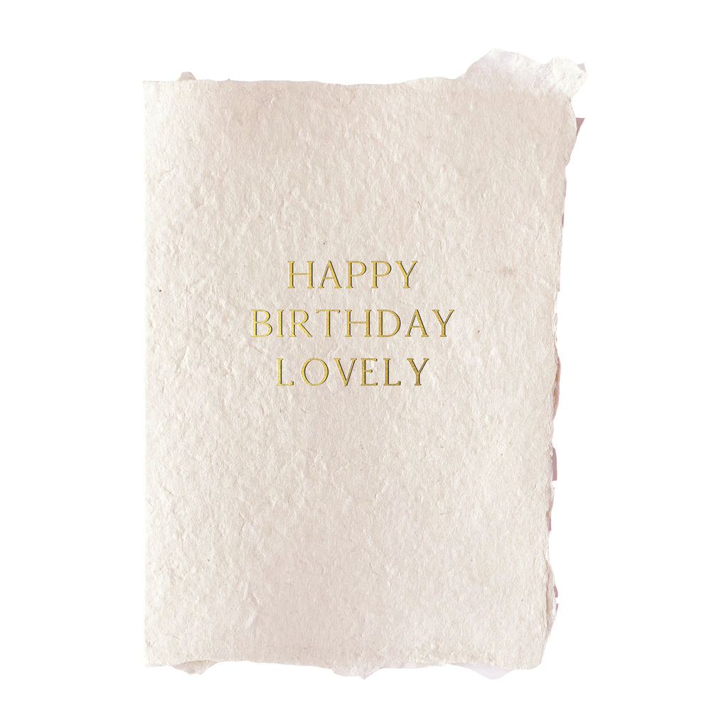 Happy Birthday Lovely