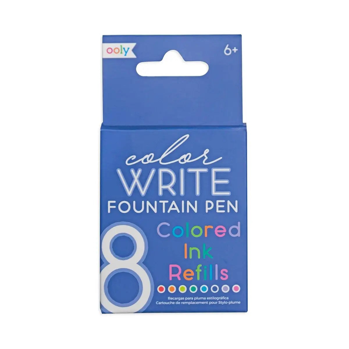Color Write Fountain Pen Ink Refills