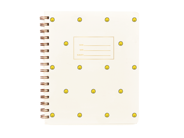 Smiley Face Notebook