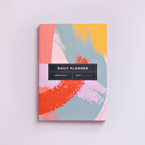 Swirls No.2 Daily Planner Book