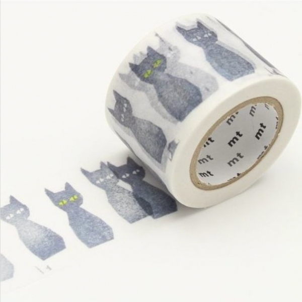 mt Masking Tape - Kuro-Neko (Black Cats)
