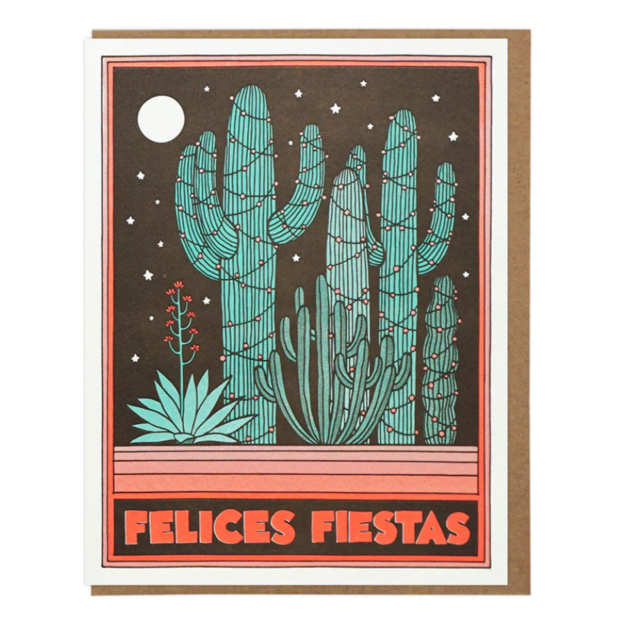 Felices Fiestas Cactus