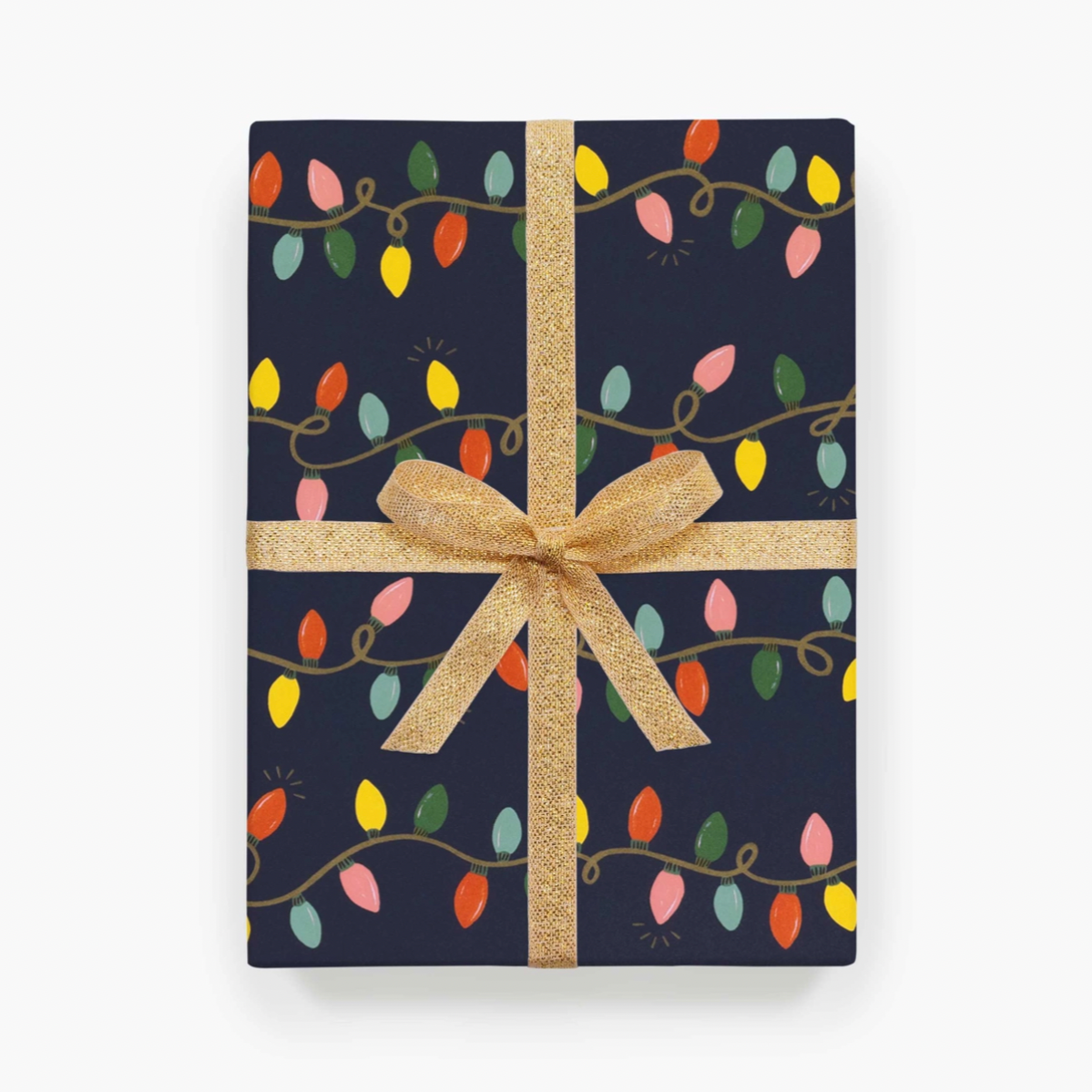 Holiday Lights Wrapping Sheet