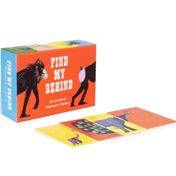 Find My Behind: An Animal Memory Card Game