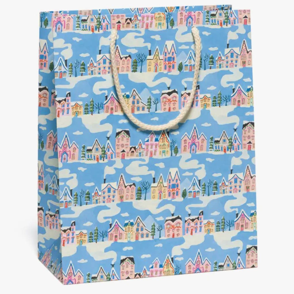 Little Pink Houses Holiday Gift Bag