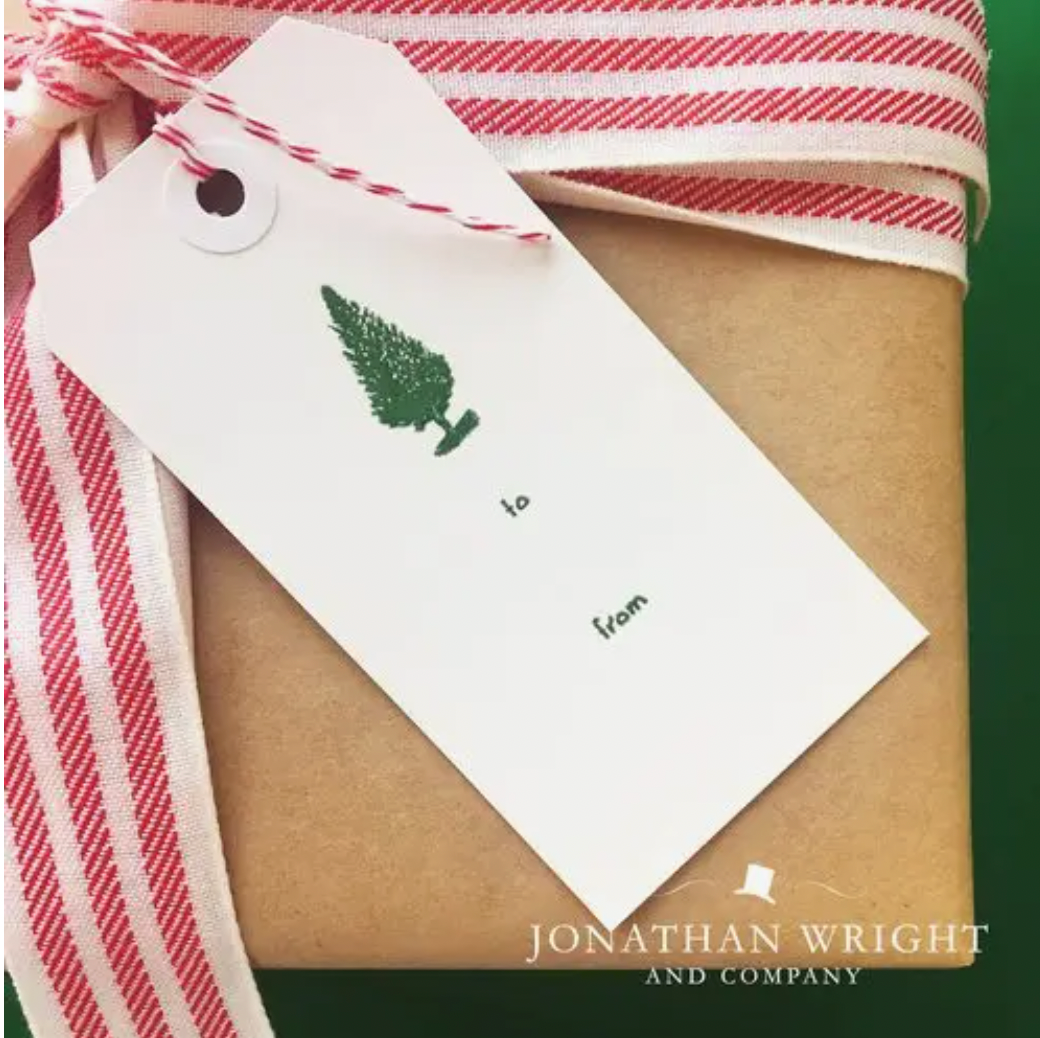 Holiday Spruce Set of 10 Gift Tags