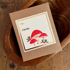 Mushrooms Holiday Gift Sticker