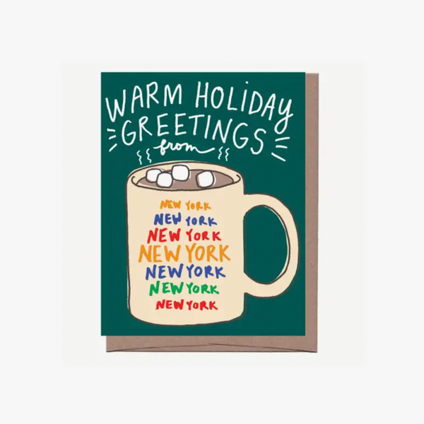 New York Holiday Mug Scratch and Sniff