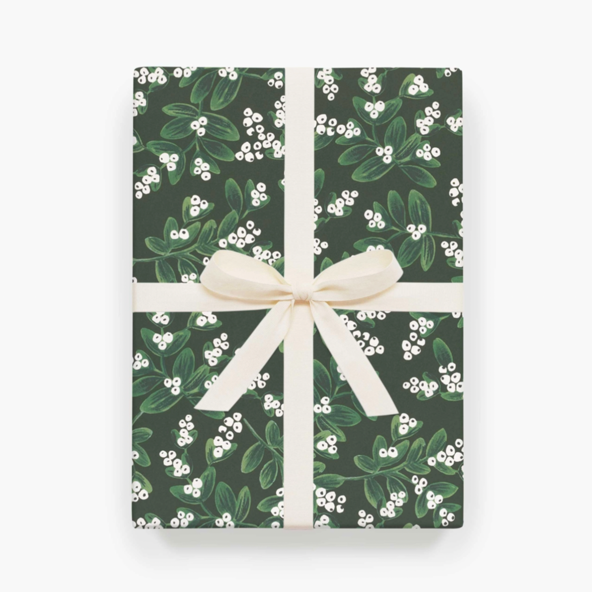 Evergreen Mistletoe Wrapping Sheet