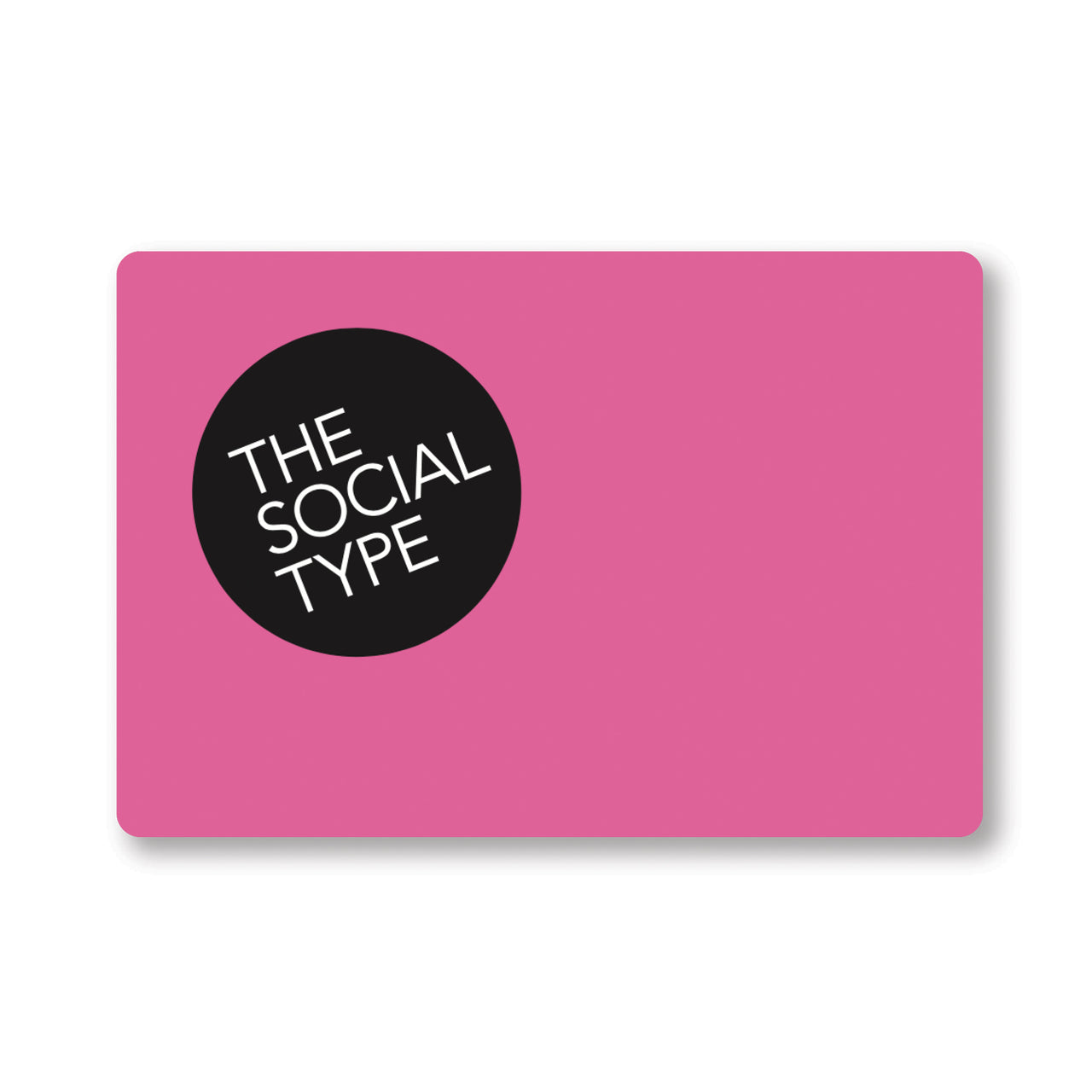 The Social Type Gift Card