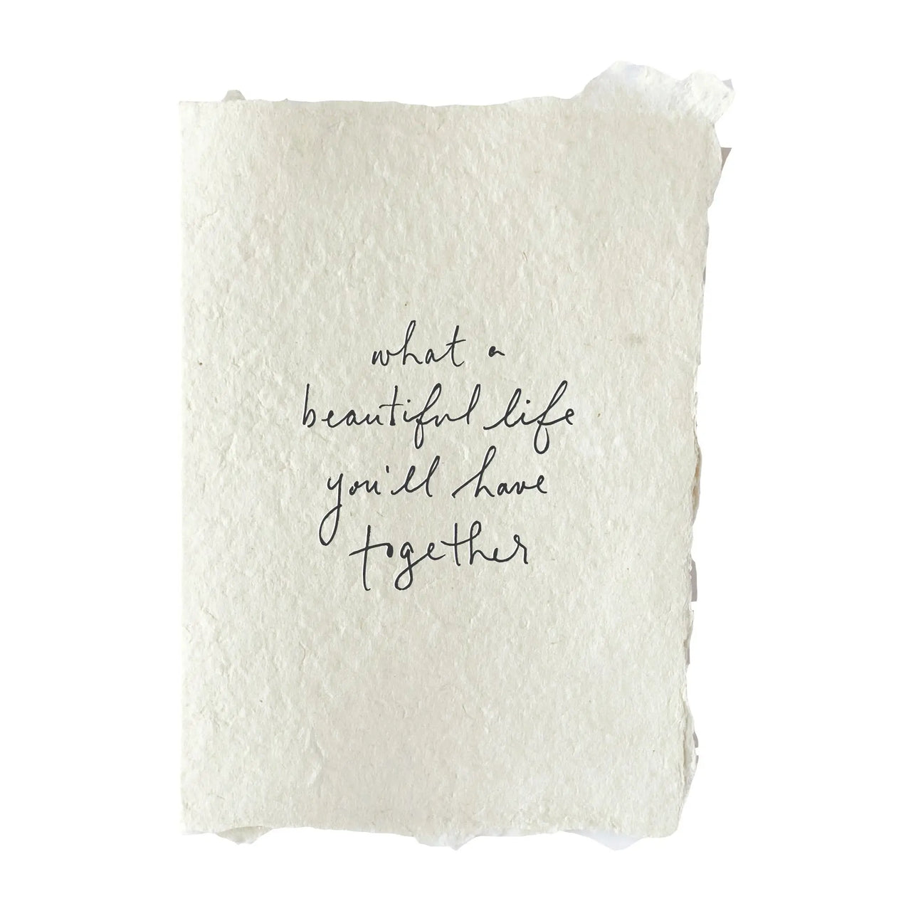 What a Beautiful Life Together