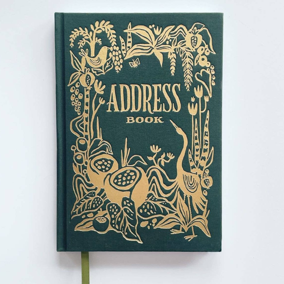 Crane Green Address Book