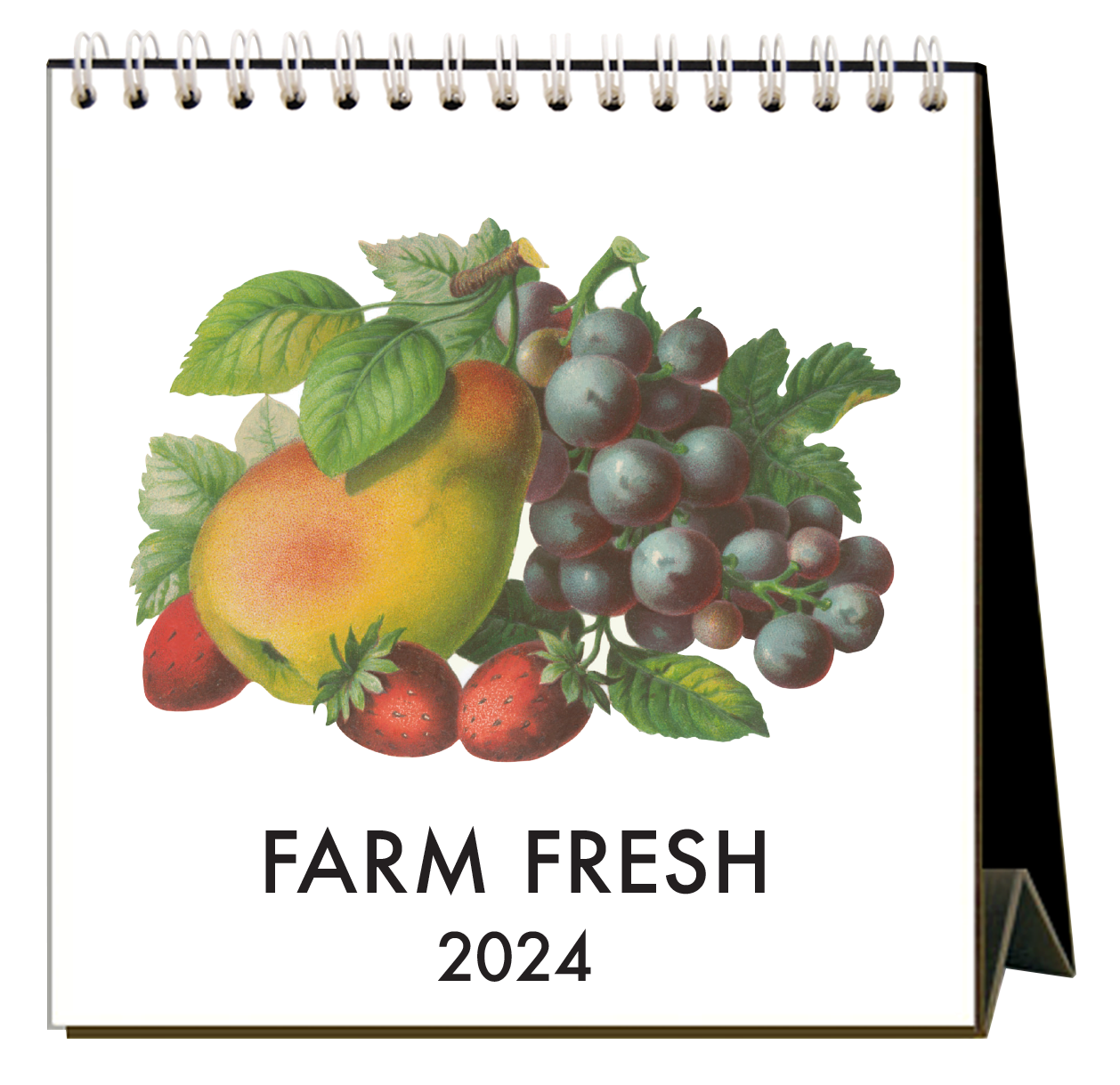 Farm Fresh 2024 Desk Calendar