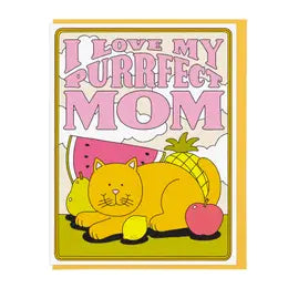 I Love My Purrfect Mom