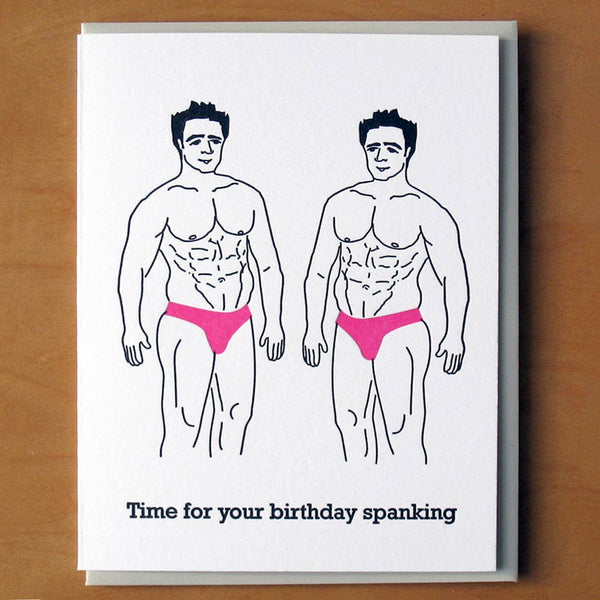 Birthday Spanking