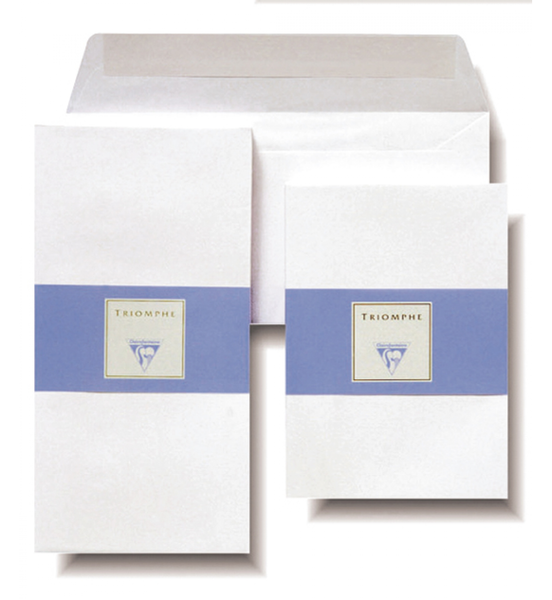 Clairefontaine Triomphe Stationery Envelope - Set of 25: 4-1/2 x 6-3/8