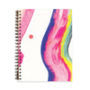 Candy Swirl Painted Journal - Lined