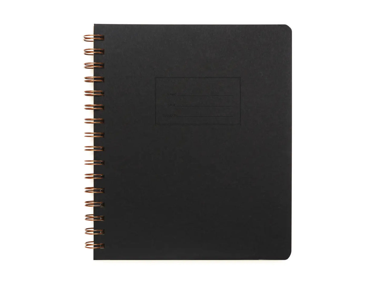 Standard Notebook - Black Right, Lined