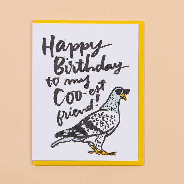 Cool Pigeon Birthday