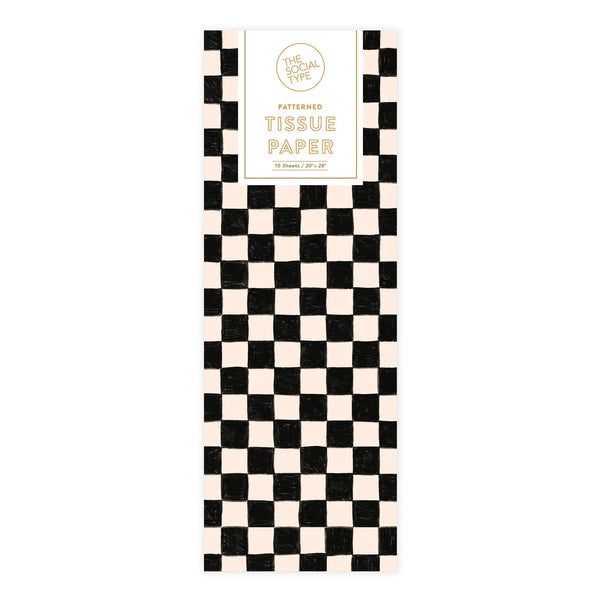 Checker Tissue Paper