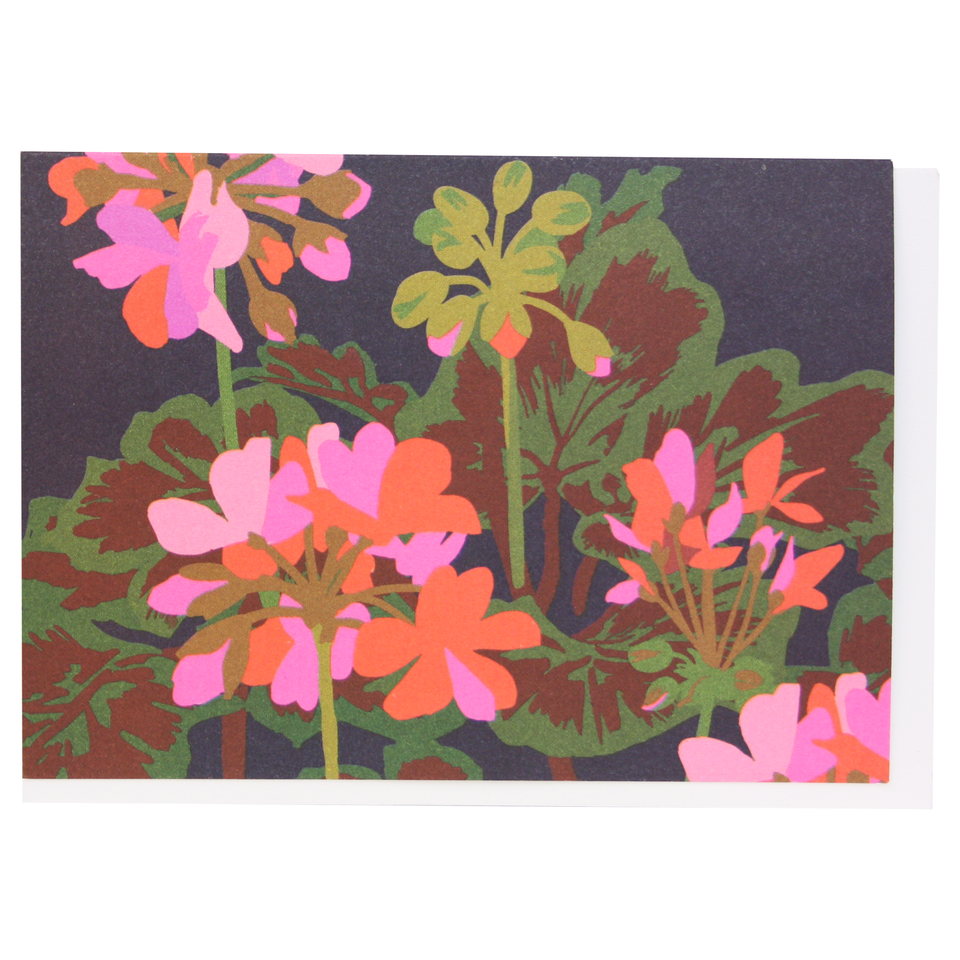 Geraniums Note Card Set