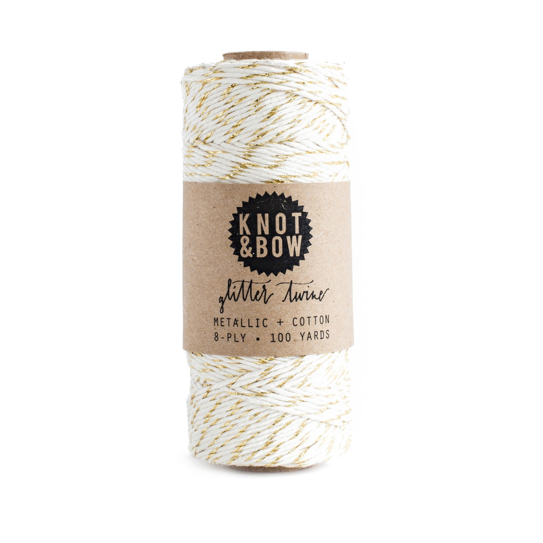Gold and Natural Baker's Twine