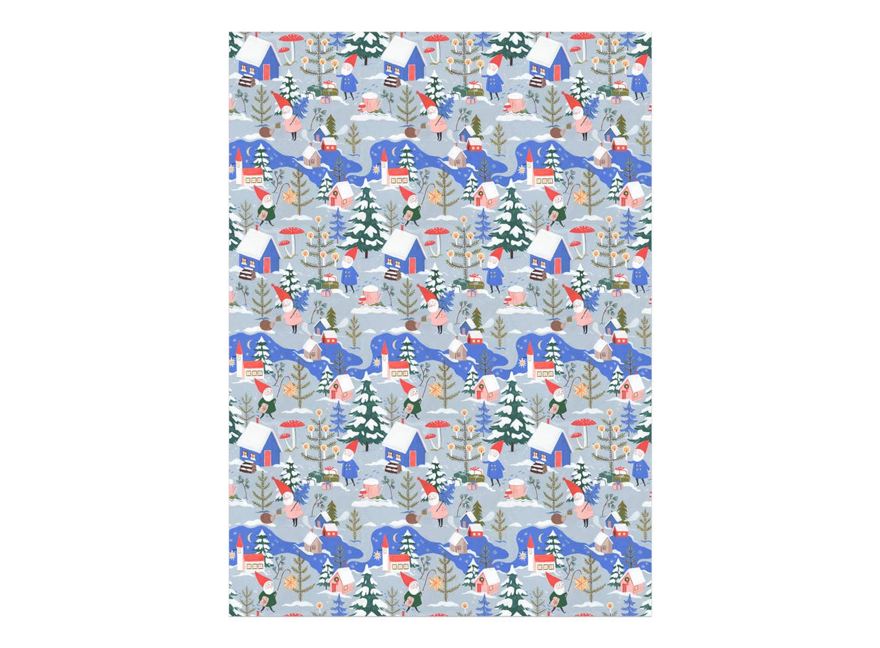 Holiday Gnomes Wrap