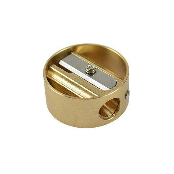 Brass Sharpener with Outer Ring