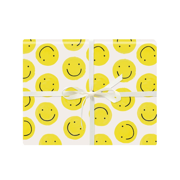 Smiley Gift Wrap Sheet